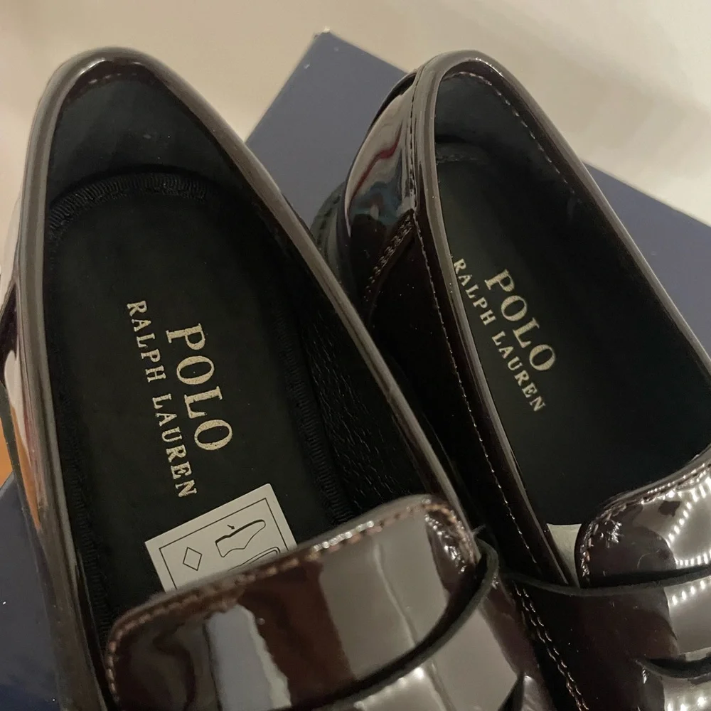Polo Ralph Lauren sleek patent
